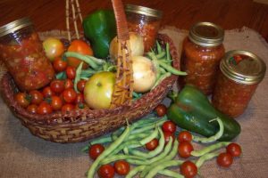 Home produce, fresh, fruit, vegetables 