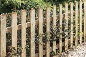 wooden fence