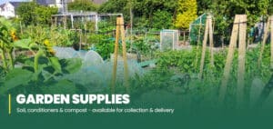 Garden supplies are available for delivery and collection from Madingley Mulch